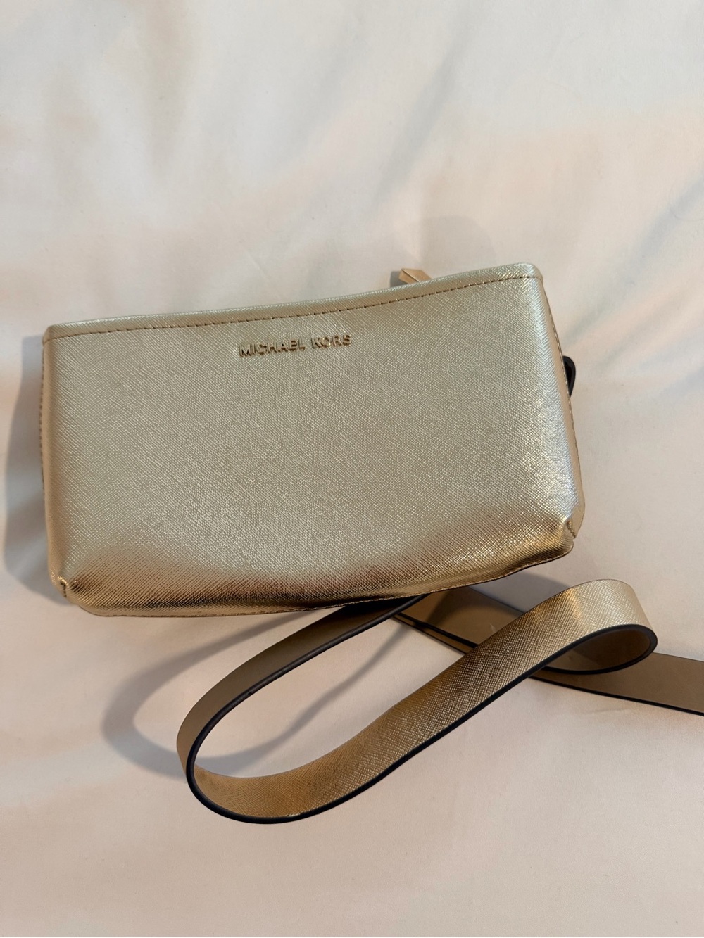 Michael Kors Gold Belt Bag